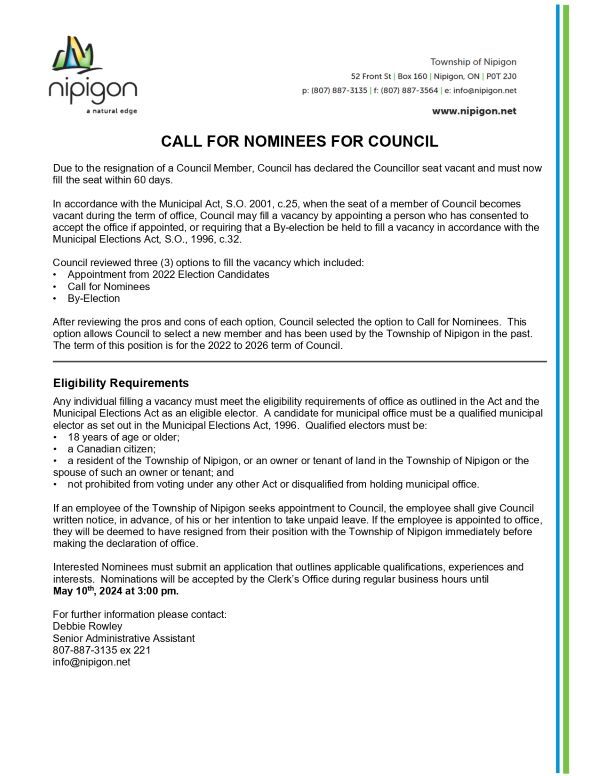 Council Call for Nominees page 0001