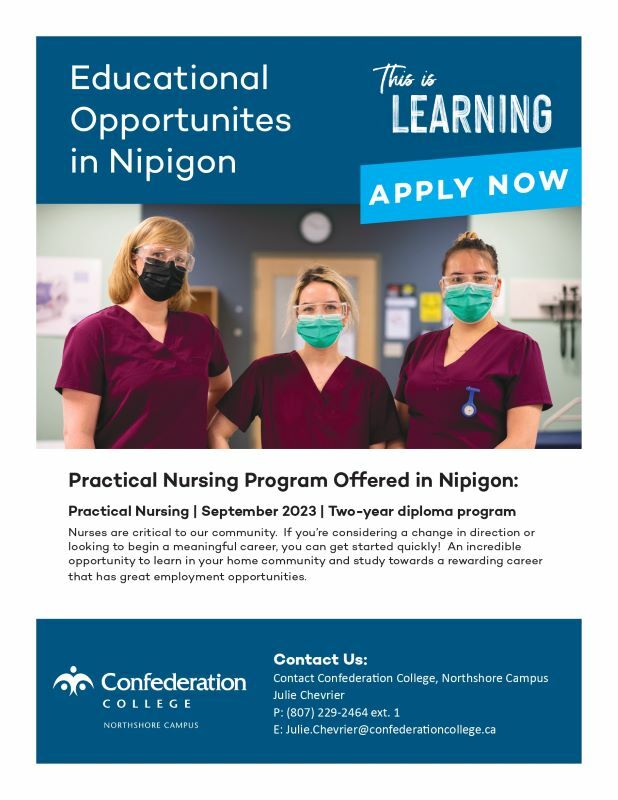 02049 23 Region Practical Nursing Poster Nipigon page 0001