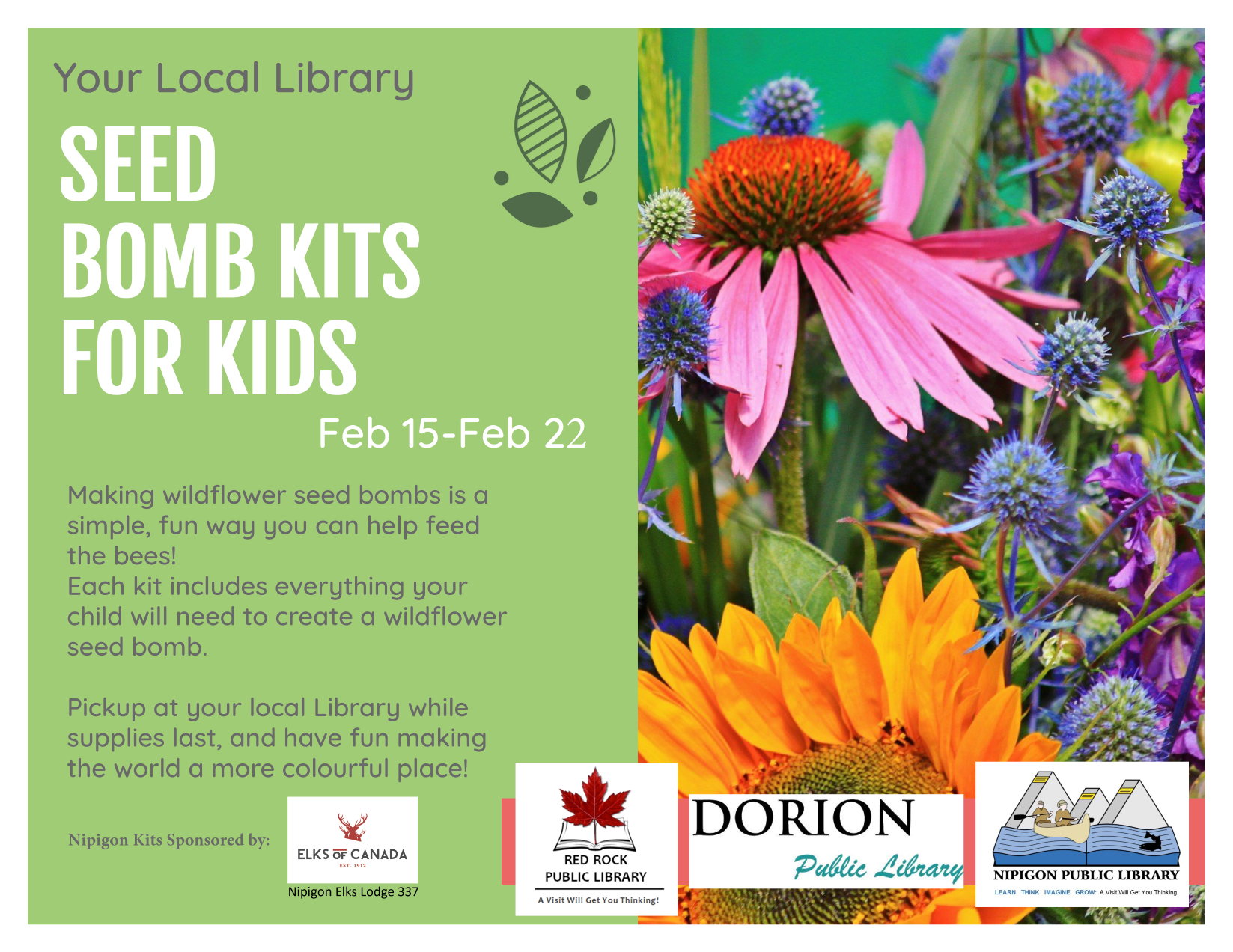 Township of Nipigon Seed Bomb Kits