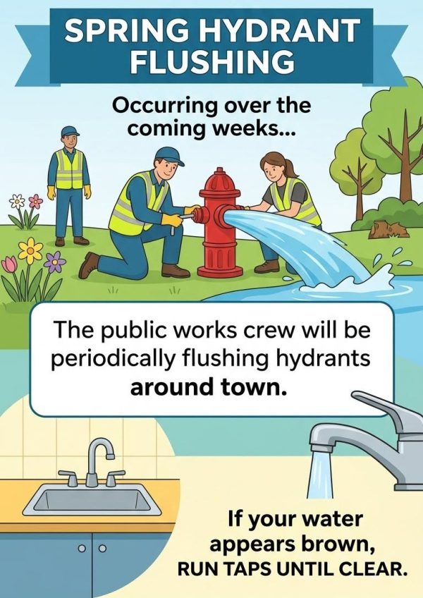 Spring Hydrant Flushing